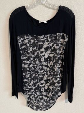 Lush High Low tunic style sheer top